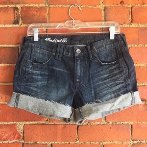 Madewell cutoff shorts